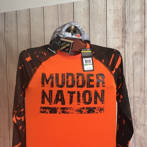 NWT Under Armour Men/'s UA HeatGear Tough Mudder Long Sleeve Compression Shirt